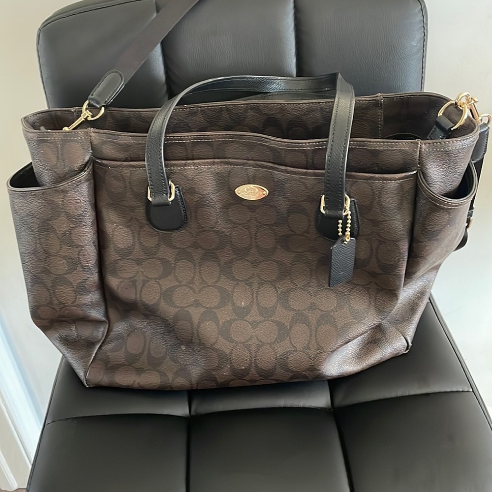 Coach Baby Bag in Signature Canvas